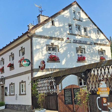 Restaurant & Pension Liebenstein Libá Zewnętrze zdjęcie
