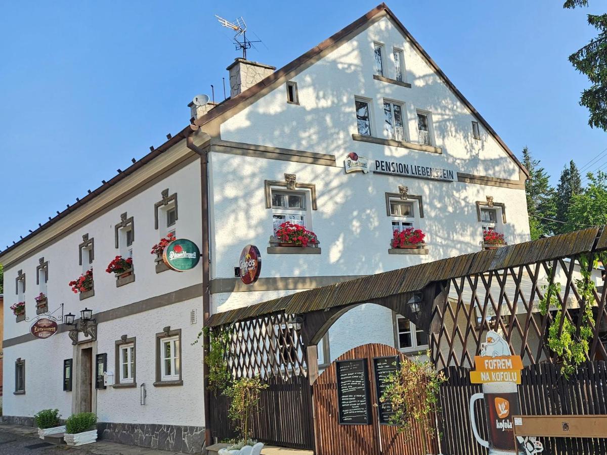 Restaurant & Pension Liebenstein Libá Zewnętrze zdjęcie