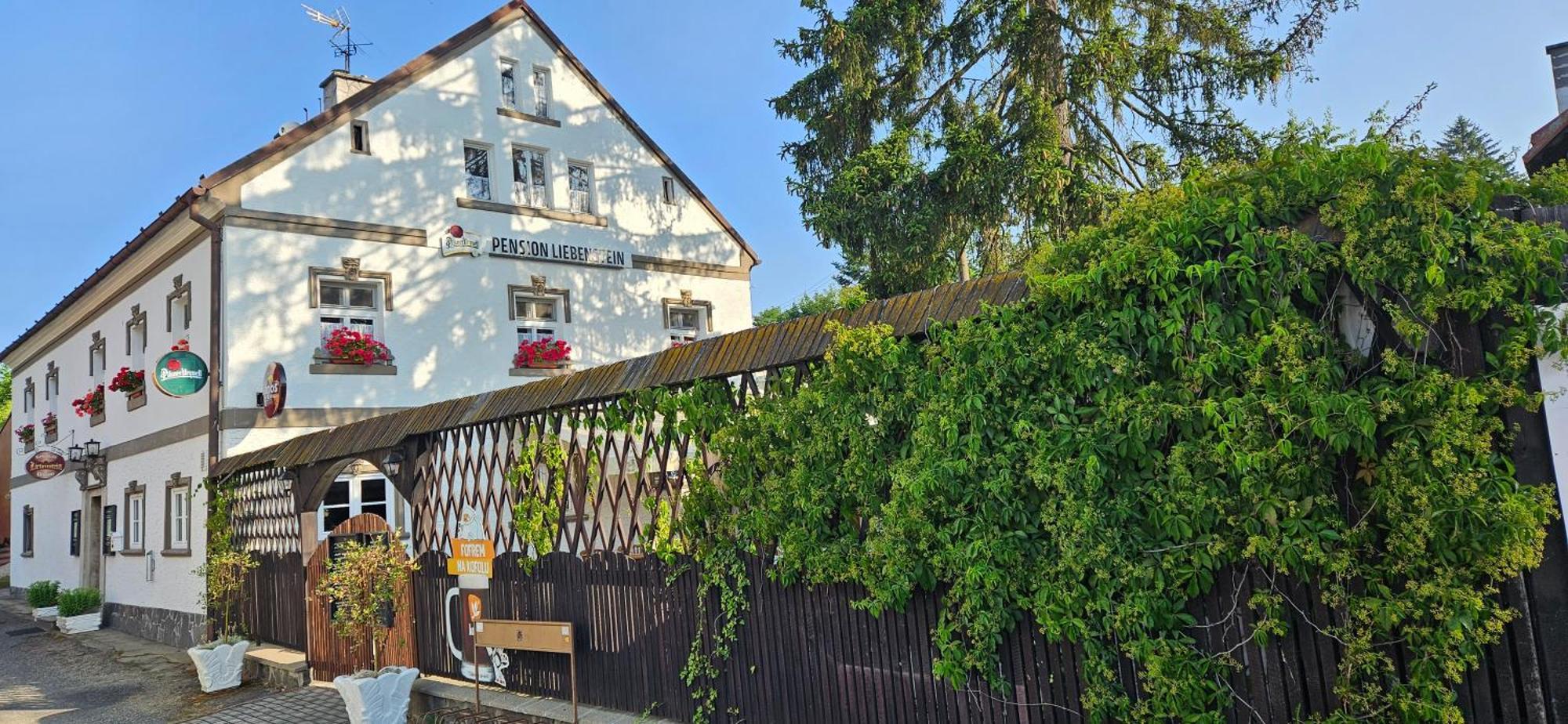 Restaurant & Pension Liebenstein Libá Zewnętrze zdjęcie